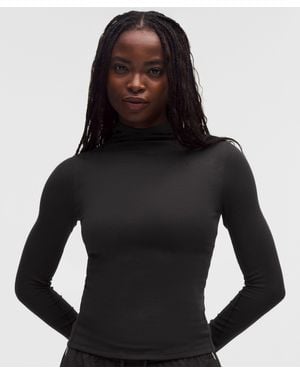 lululemon Hold Tight Hooded Long-Sleeve Shirt - Black