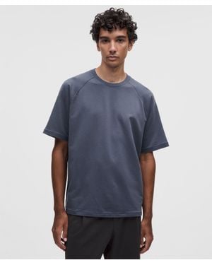 lululemon Buttery Loopback Short-Sleeve Shirt - Blue