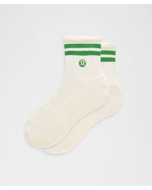 lululemon Daily Essential Quarter Socks - Green