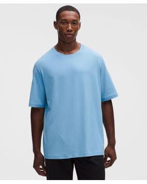 lululemon Everyday Cotton Blend Relaxed T-Shirt - Blue