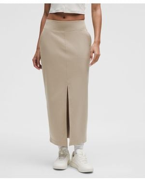lululemon Pique Maxi Skirt - Natural