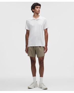 lululemon Lightweight Mesh-Pannelled Tennis Short 7" - White
