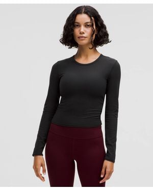 lululemon All It Takes Back-Twist Ribbed Long-Sleeve Shirt - Red