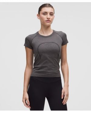 lululemon Swiftly Tech Short-Sleeve Shirt 2 - Gray
