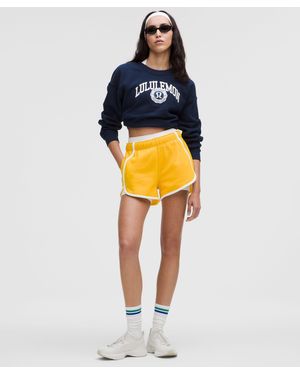 lululemon Scuba Mid-Rise Oversized Short 3" - Orange