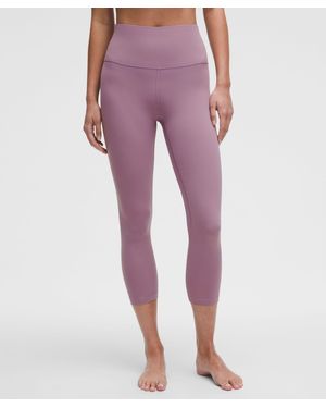 lululemon Align High-Rise Crop 21" - Purple