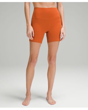 lululemon Align High-Rise Short 6" - Orange