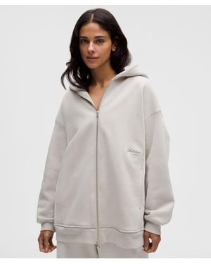 lululemon Big Cozy Ultra-Oversized Full-Zip Hoodie - Gray