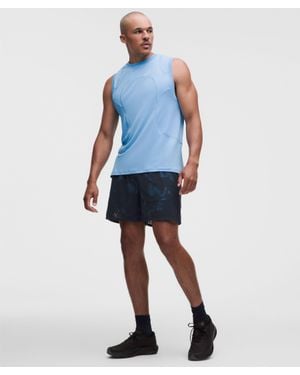 lululemon – Jacquard-Knit Shorts Slnsh Collection – 5" – – Size Large - Blue