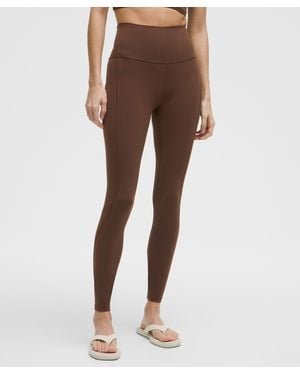 lululemon – Align High-Rise Pants With Pockets – 28" – – Size 4 - Brown