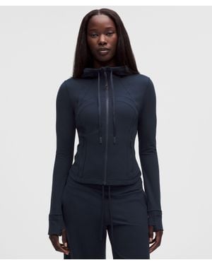 lululemon Define Cropped Hooded Jacket - Blue