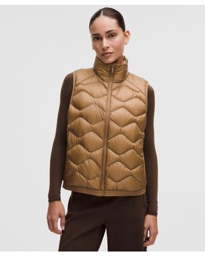 lululemon Featherweight 900-Down-Fill Quilted Vest - Brown