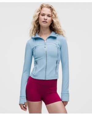 lululemon Define Cropped Hooded Jacket - Blue