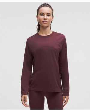 lululemon Swiftly Relaxed Long-Sleeve Shirt - Purple