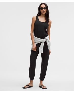 lululemon Becalm Cinch-Waist Jumpsuit - Black