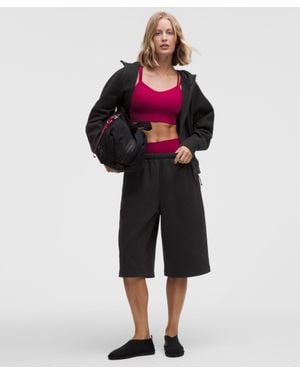 lululemon Steady State Superloft Oversized Short 15" - Red