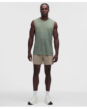 lululemon Pace Breaker Linerless Short 5" - Green