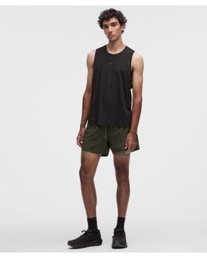 lululemon Fast And Free Lined Running Short 5" - Black