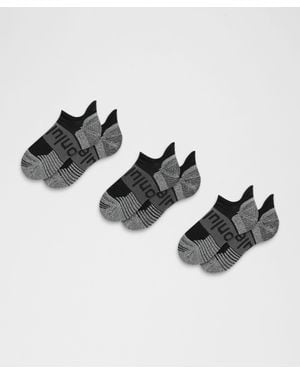 lululemon Power Stride Cushion Tab Socks - Metallic