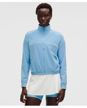 lululemon – Court Rival Tennis Track Jacket – – Size 14 - Blue