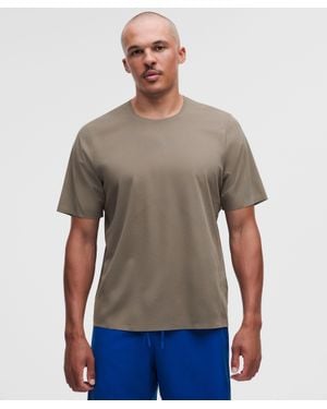 lululemon Fast And Free Short-Sleeve Shirt - Gray