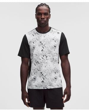 lululemon Mesh Pique Tennis Short-Sleeve Shirt - Gray