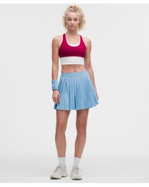 lululemon – High-Rise Pleated Tennis Skirt Long – – Size 4 - Blue