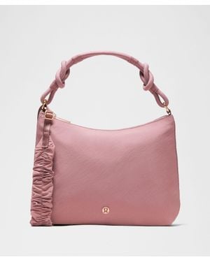 lululemon Convertible Ruched Crossbody Bag 6.5L - Pink