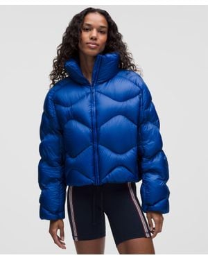 lululemon Featherweight Cropped Quilted Puffer - Blue