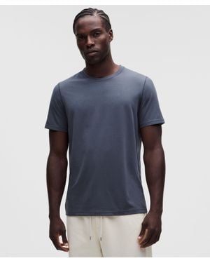 lululemon Everyday Cotton-Blend Classic T-Shirt - Blue