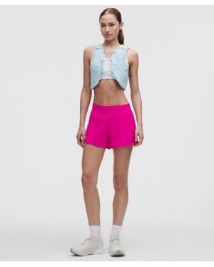 lululemon Hotty Hot High-Rise Lined Short 4" - Pink