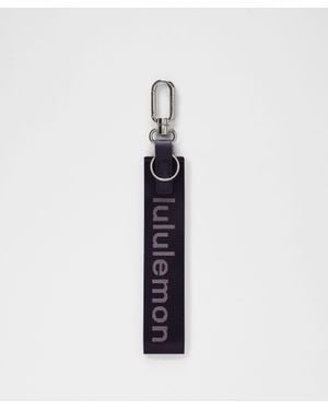 lululemon Never Lost Keychain - White