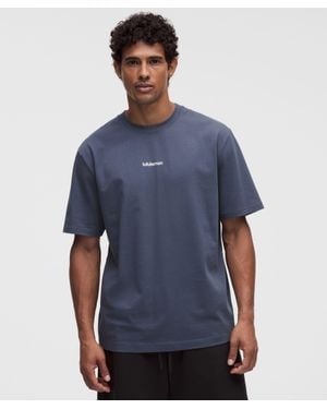 lululemon Heavyweight Cotton Jersey T-Shirt - Blue