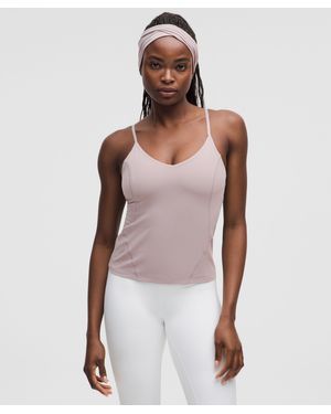 lululemon – Align Waist-Length Cami Tank Top Light Support, C/D Cup – – Size 4 - Multicolor