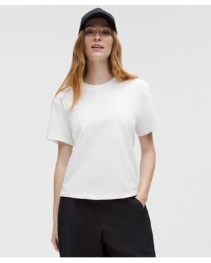lululemon Relaxed-Fit Cotton Jersey T-Shirt - White