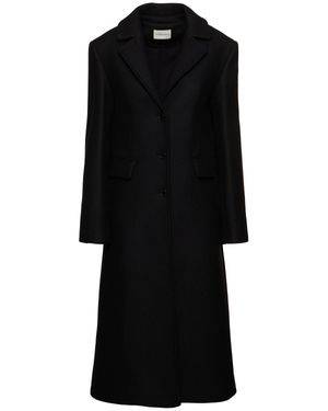 Loulou de Saison Donna Cappotto Monopetto Alisa - Nero