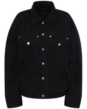 DSquared² Donna Giacca Maxi Icon - Nero