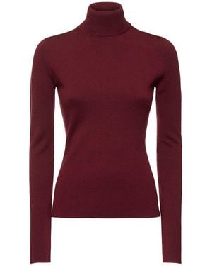 Gabriela Hearst Femme Pull Col Roulé En Laine Et Cachemire May - Violet