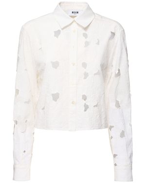 MSGM Donna Camicia - Bianco