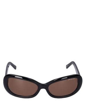 DMY STUDIOS Occhiali da sole andy in acetato - Marrone