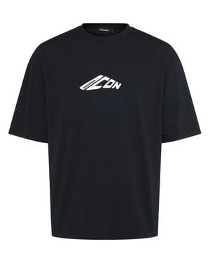 DSquared² Uomo T-Shirt Loose Fit - Nero