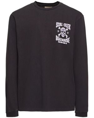 GALLERY DEPT. Skull Creek Long Sleeve T-Shirt - Black