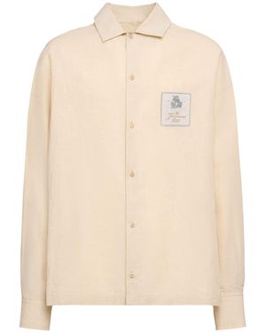 Jacquemus Uomo Camicia La Chemise Atelier - Neutro