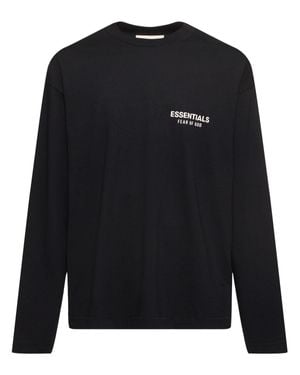 Fear Of God Classic Fit Long Sleeve Crew T-Shirt - Black