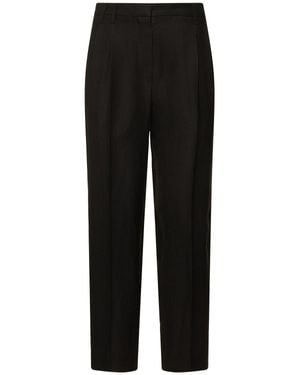Brunello Cucinelli Donna Pantaloni Cropped - Nero