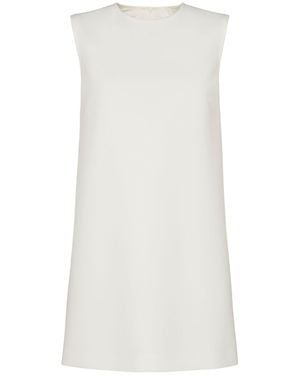 【関税＆送料込み】Max Mara Fiuggi Wool Canvas Sleeveless D Max Mara Fiuggi Wool Canvas Sleeveless Dress in Black | Lyst