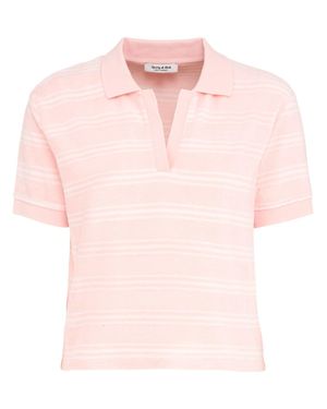 Sporty & Rich Mujer Polo De Rizo - Rosa