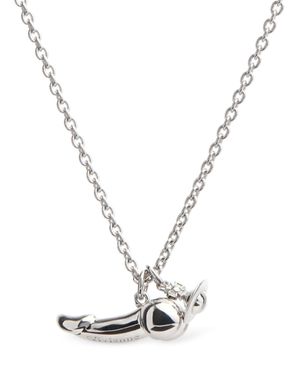 Vivienne Westwood Uomo Pendente . Penis - Metallizzato