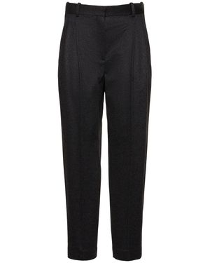 The Row Donna Pantaloni Dritti Richelle - Nero
