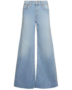 RE/DONE Mujer Jeans Pierna Ancha - Azul